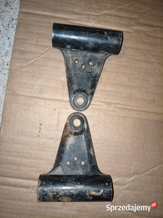 Oryginalne chorągiewki przedniego zawieszenia na wielkopolskie Leszno