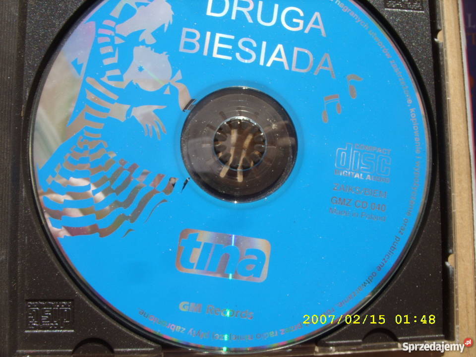 SkladankaCD DRUGA BIESIADA Z TINA CD dolnośląskie