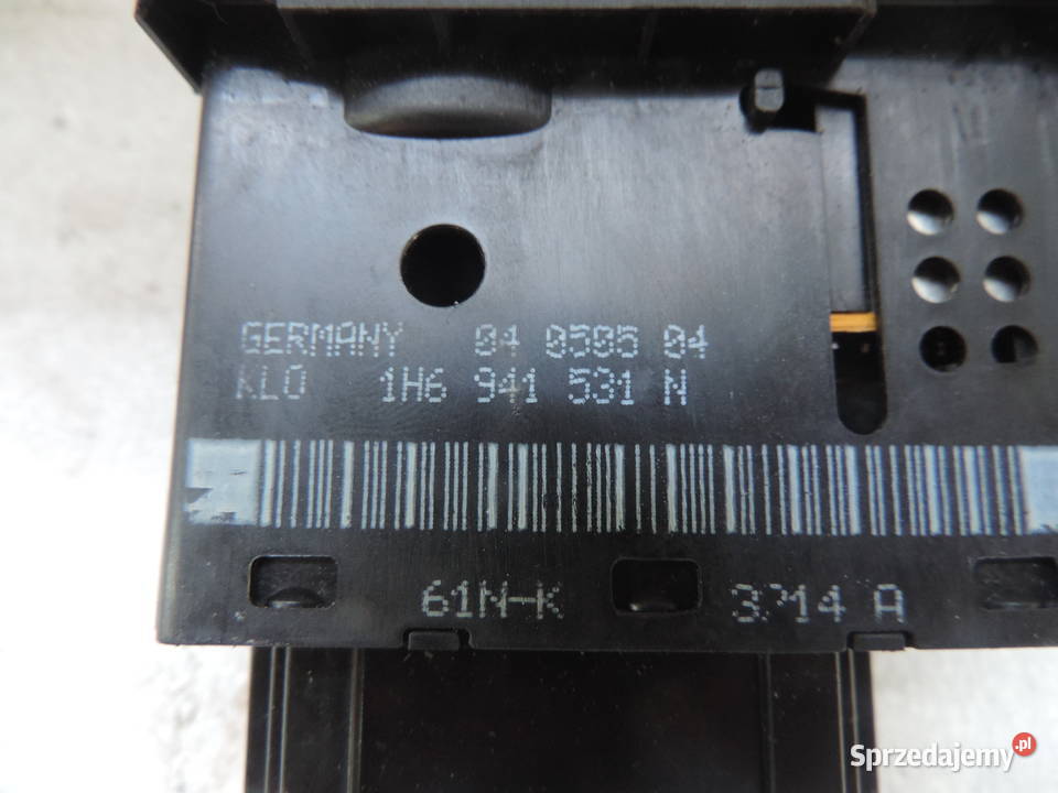 WŁĄCZNIK ŚWIATEŁ VW GOLF 3 1H6941531N Nowy Sącz