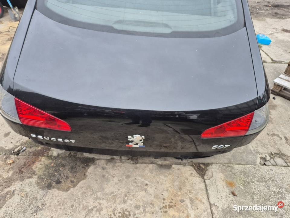 Klapa bagażnika Peugeot 607