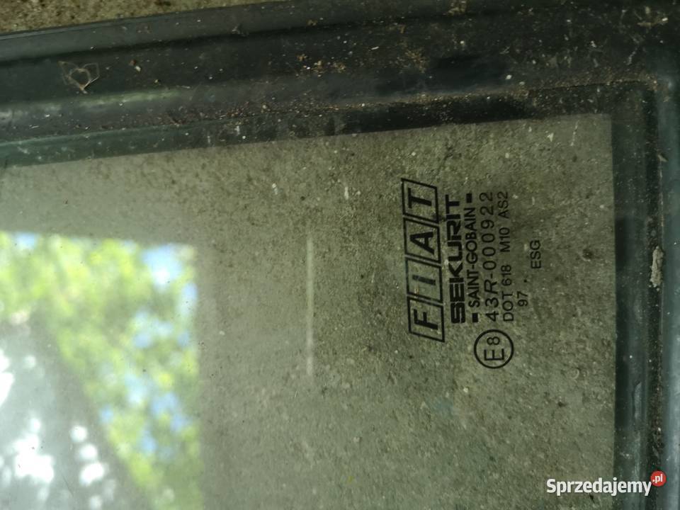 Szyba tylna Prawa do Fiata seicento sprzedam