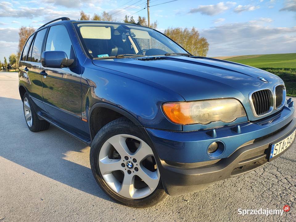 BMW X5 E53 4x4 30i LPG Hak xenon sportsitze Jędrzejów