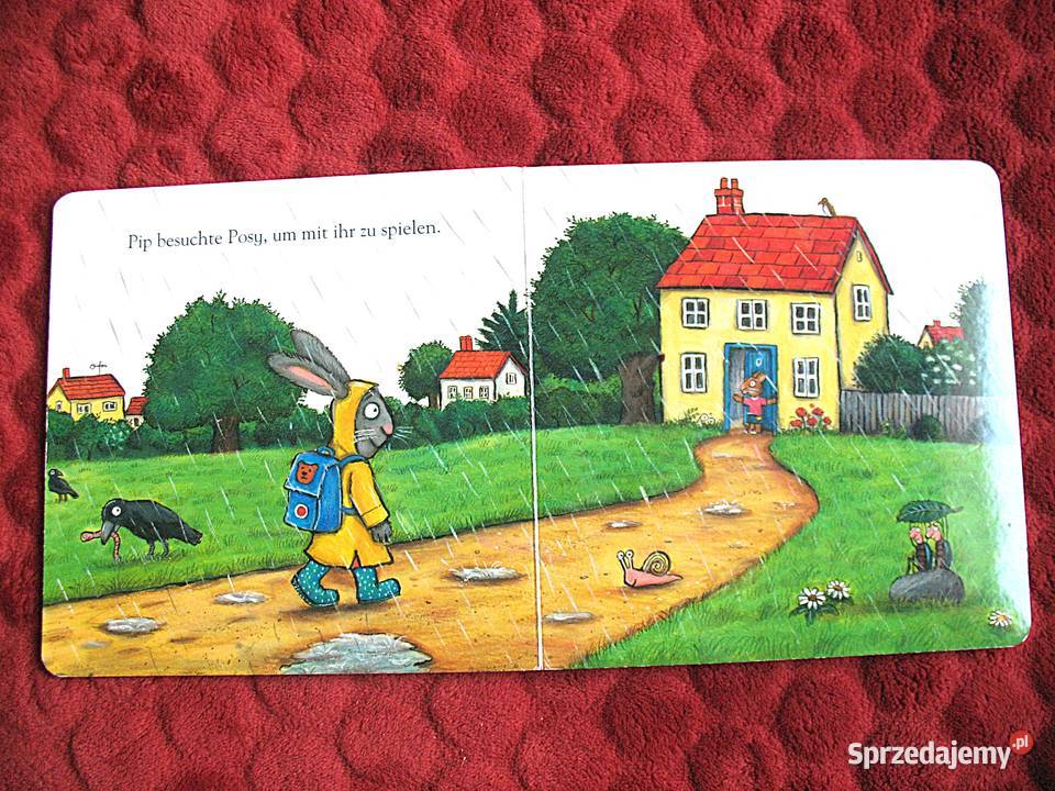 Pip und Posy Axel Scheffler książka niemiecka Siedlce sprzedam