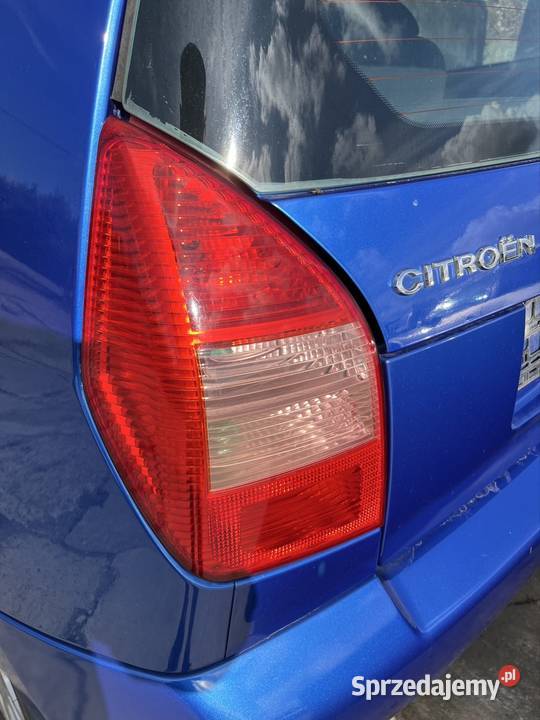 Citroen c2 lampy tylne lewa prawa