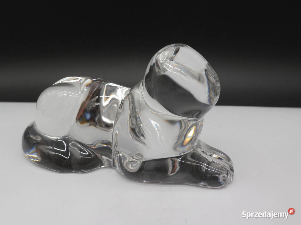 Kryształowa Figurka Kot Kotek Villeroy Boch Porcelana i szkło wielkopolskie Raszków sprzedam