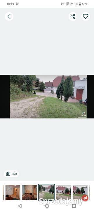 Mieszkanie wynajmę duża posesja miejsce parkingowe Słupia pod Bralinem sprzedam