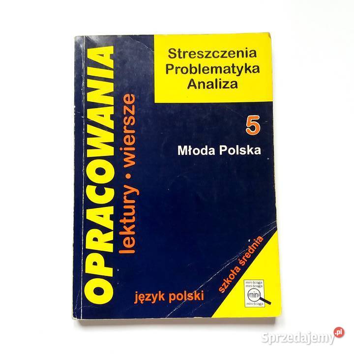 Dorota Stopka Opracowania lektur 5 Młoda Polska język polski Podręczniki łódzkie Łódź