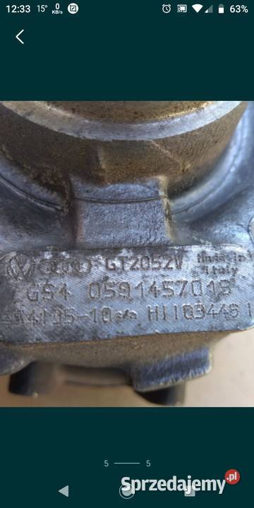 Turbosprężarka Vw Audi 25 V6 TDI 180 osobowe Puławy