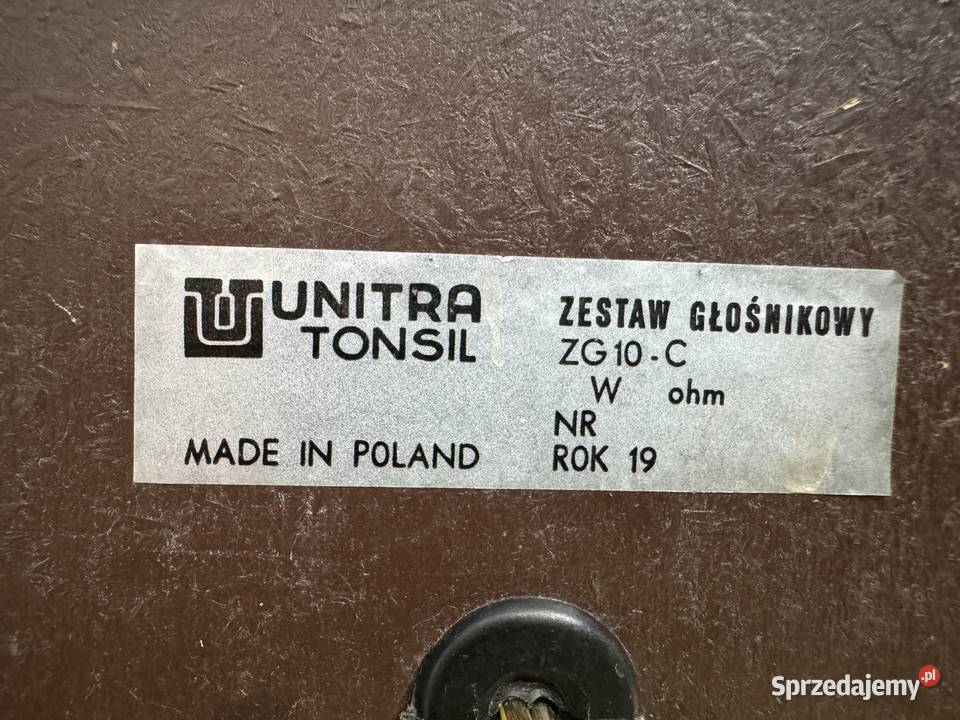 Kolumny głośnikowe Unitra Tonsil Zg15C11 and sprzedam
