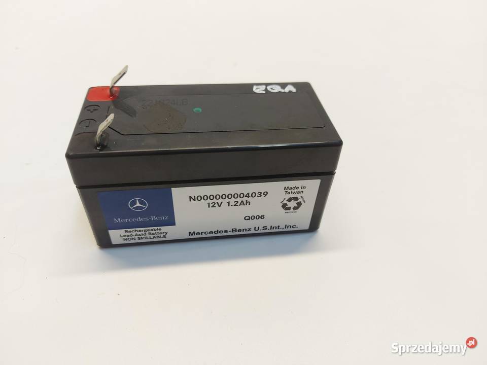 Mercedes EQA 250 W243 AKUMULATOR WSPOMAGAJĄCY