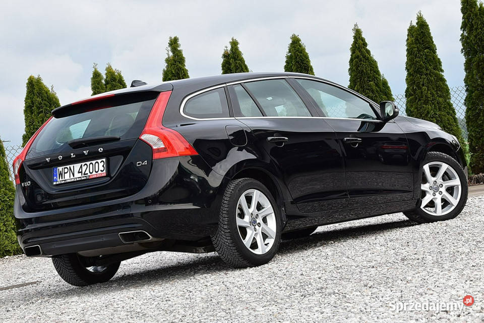 Volvo V60 20D4 184 Półskóra Led Navi Xenon reflektory ksenonowe mazowieckie Nowe Kucice