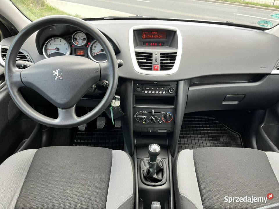 Peugeot 207 14 8V Klima Alu El szyby Isofix Bez kurtyny powietrzne