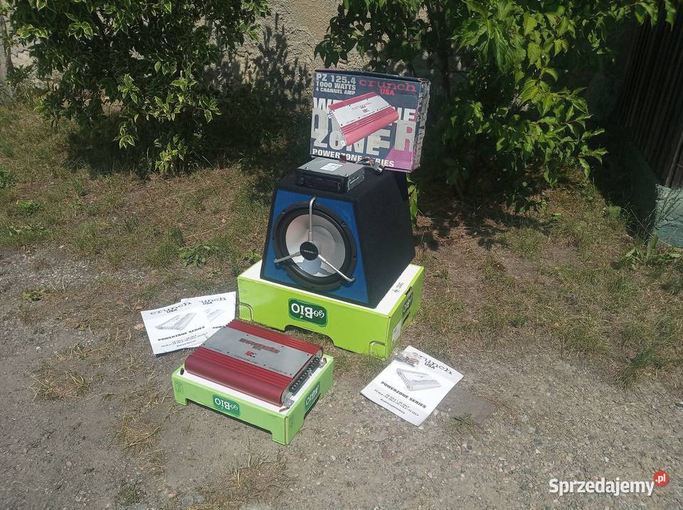 Tuba Subwoofer Skrzynia Basowa Wzmacniacz Radio skrzynie basowe i tuby Dzierżoniów