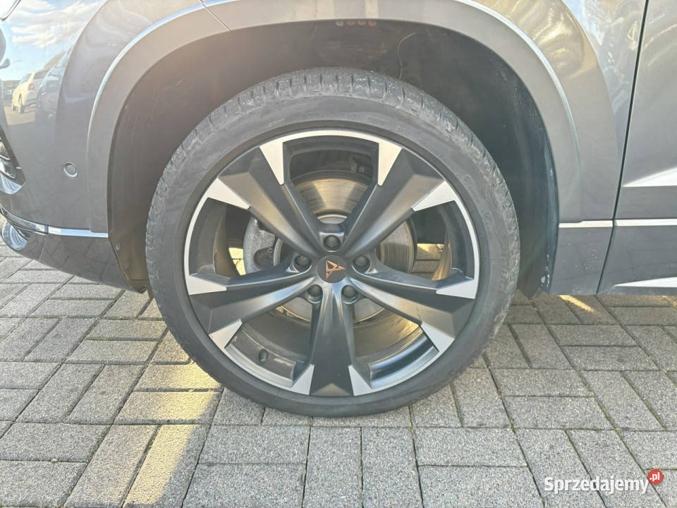 Cupra Ateca 15TSI 150 DSG 2024 r salon I komputer pokładowy