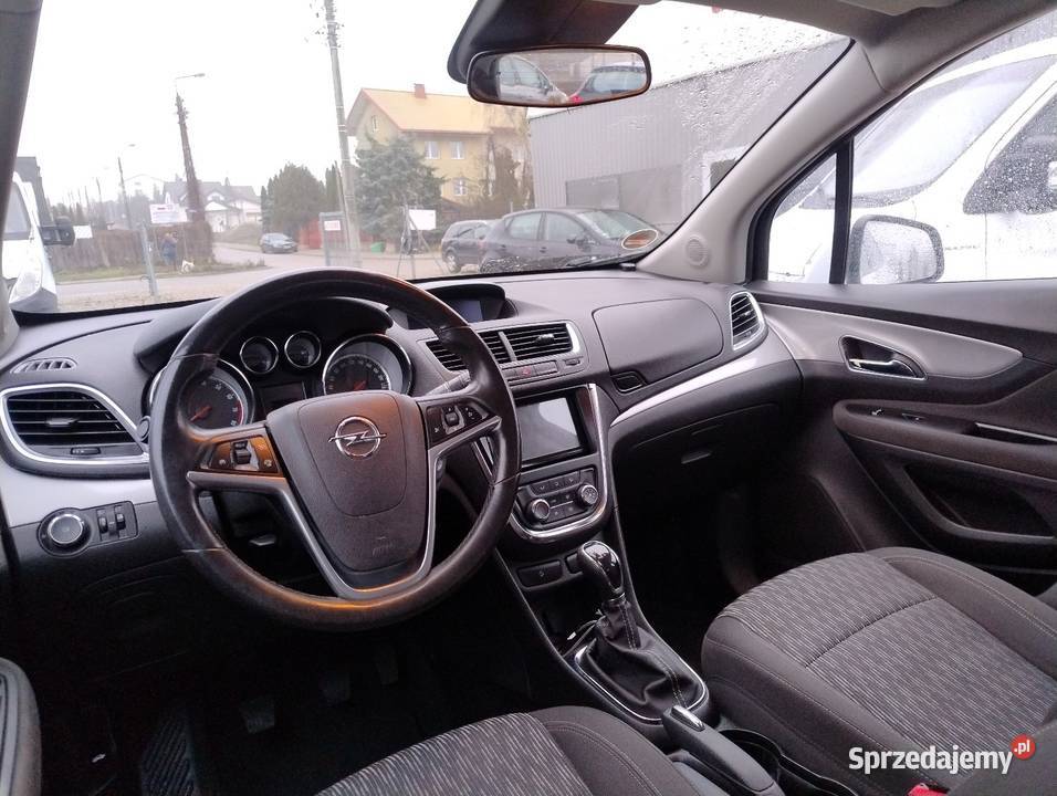 Opel Mokka 16 benzyna bezwypadek kamera cofania biały Białystok