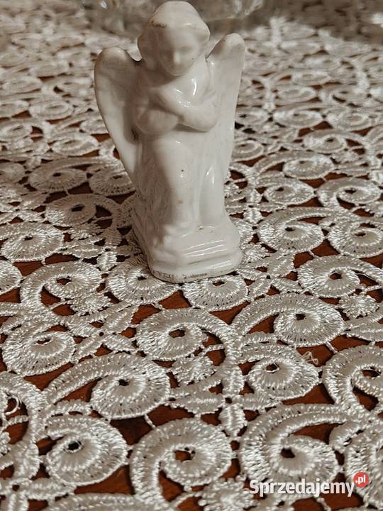 Porcelana przedwojenna Anioł dolnośląskie Legnica