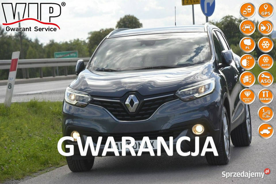 Renault Kadjar 12 TCE doinwestowany gwarancja bluetooth Sędziszów Małopolski