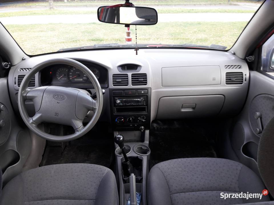 KIA RIO Kombi 13 Lift 2003r welurowa tapicerka Gliwice