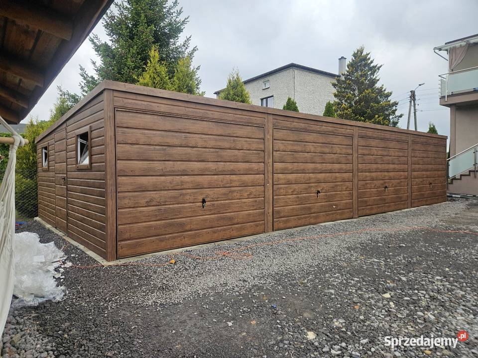 12x6 4xnaped Garaze Blaszane Garaż Blaszany Radzyń Podlaski