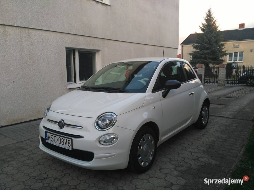 Fiat 500 12 benzyna SALON POLSKA nieuszkodzony 500 Kozłów Biskupi