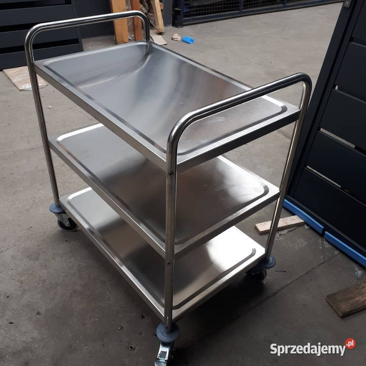 Wózek kelnerski jezdny 3półkowy Karzcino