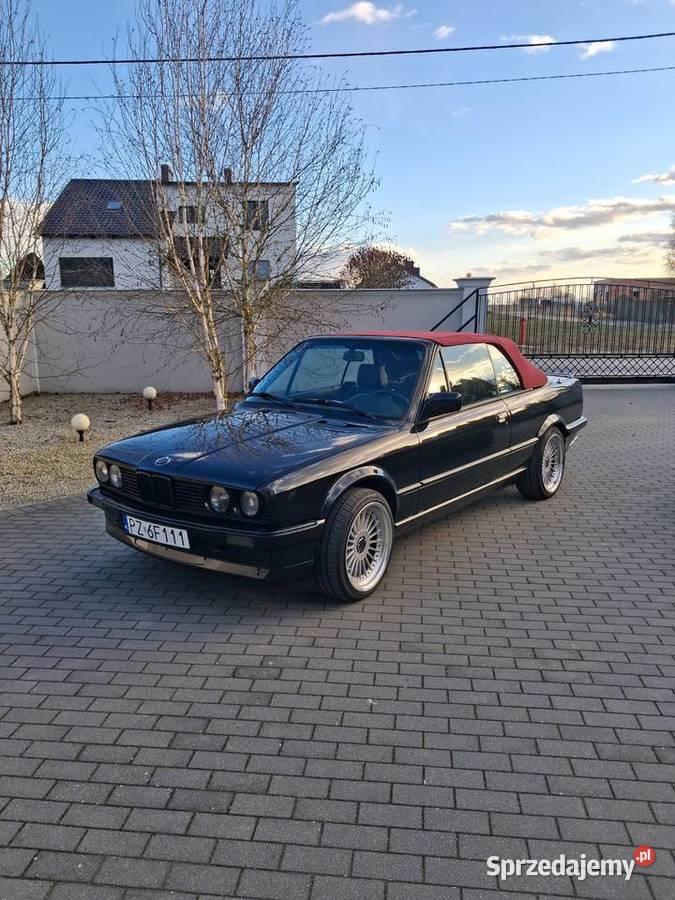 Bmw e30 cabrio 320i Poznań