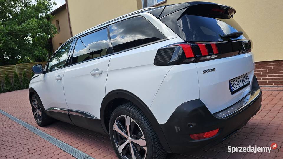 Peugeot 5008 15HDI 130 2018r aut 7os Film zWłoch światła przeciwmgielne Zarszyn sprzedam