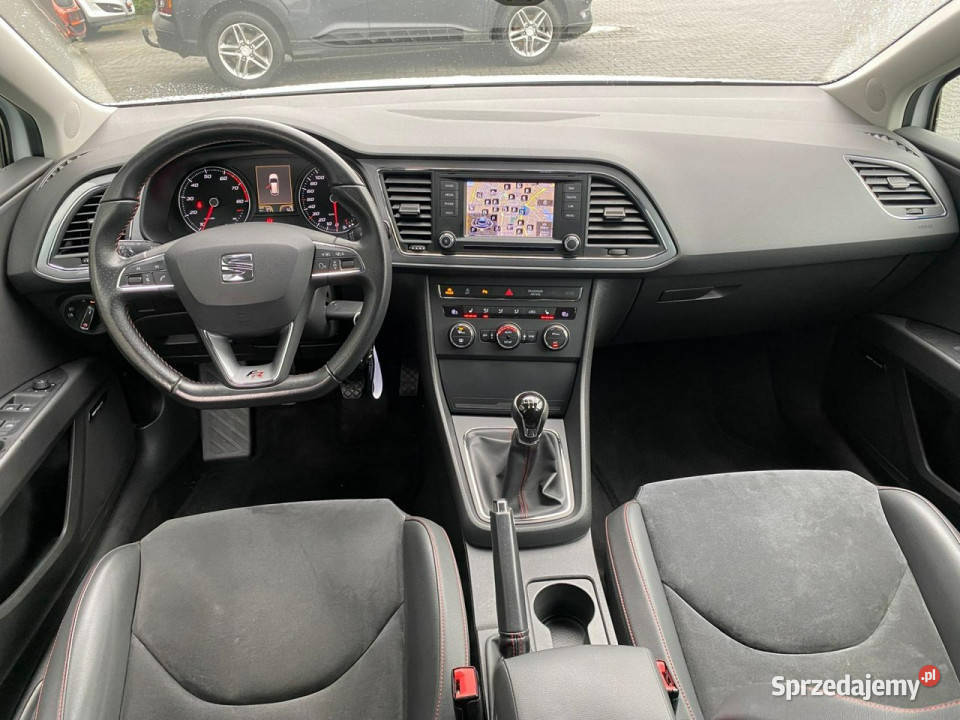 Seat Leon full led navi podgrz fotele alcantara czujnik zmierzchu Żory