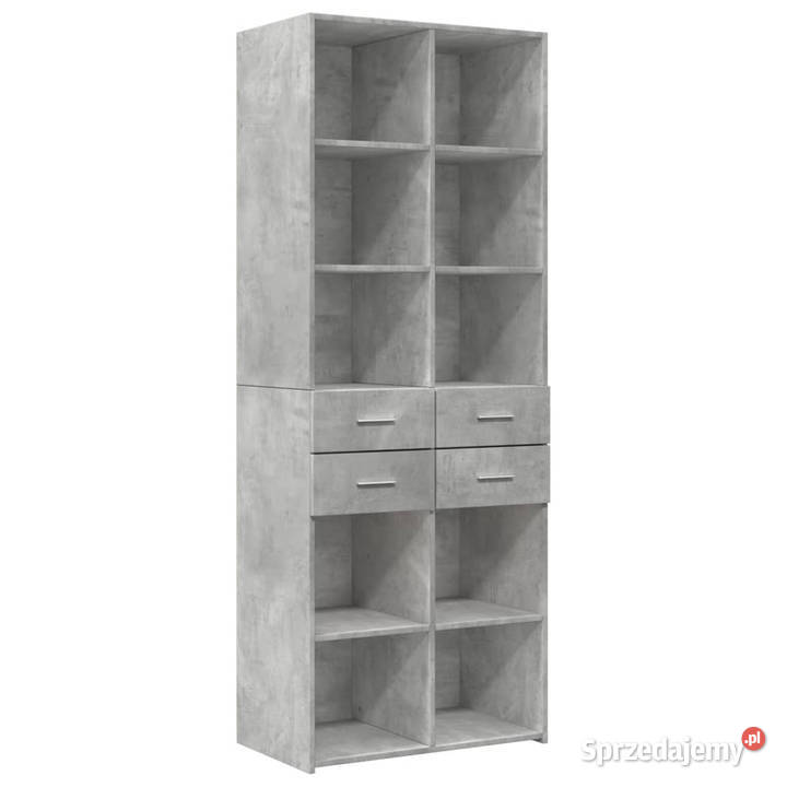 Szafka szarość betonu 70x425x225 materiał Warszawa