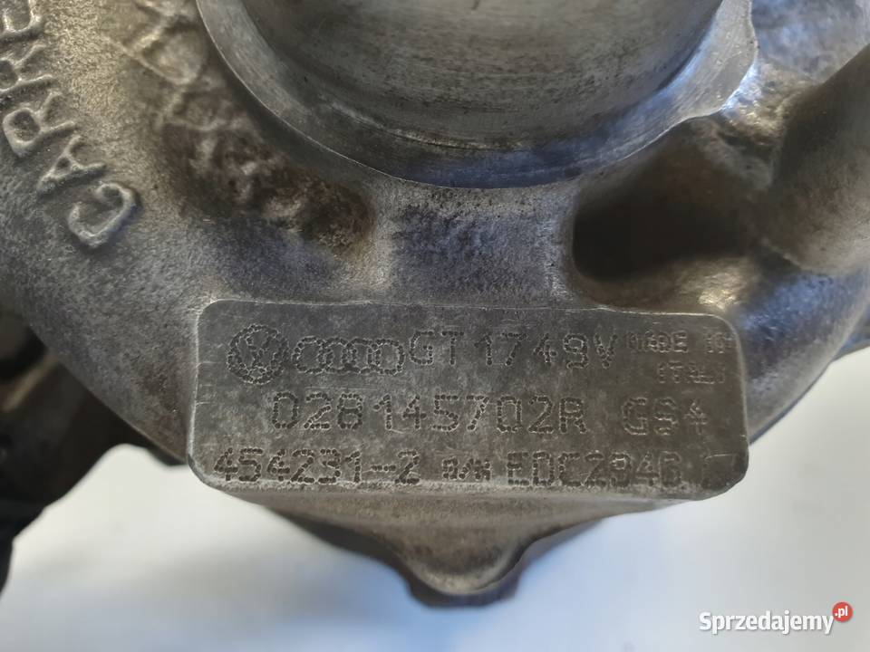 VW Passat B5 19 TDI TURBOSPRĘŻARKA 028145702R osobowe Janów