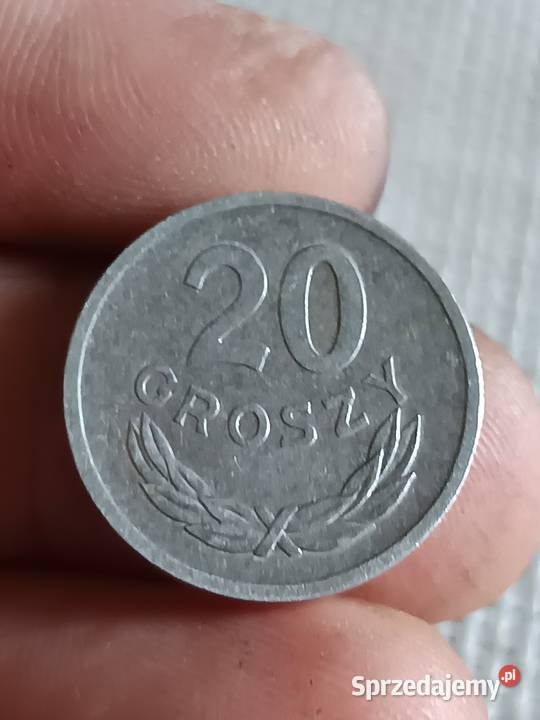 Sprzedam monete 20 gr 1973 r zzm skretka Chełm