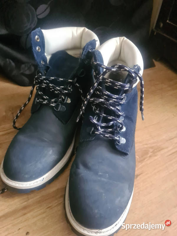 Cropp TraperyTimberki kostkę Granatowy 40 sprzedam