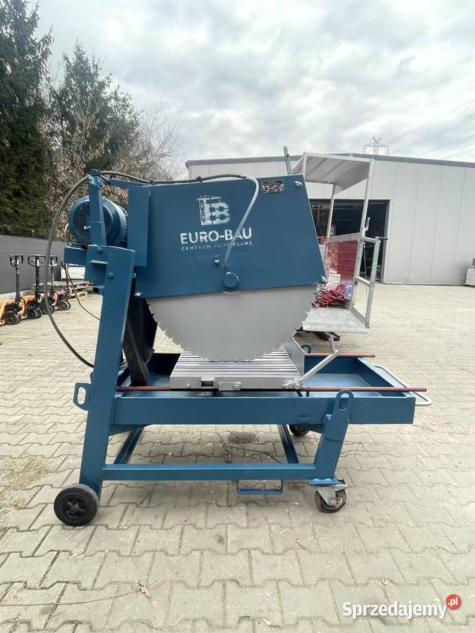 Piła przecinarka stolikowa do cegieł pustaków Rok produkcji 2000 Motoryzacja wielkopolskie Ślesin