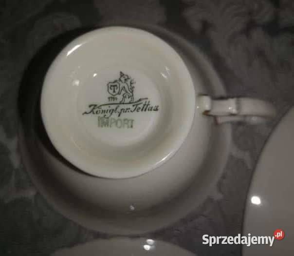 Wielka Patera Koningl pn Tettau Import Znana Porcelana i szkło Porcelana i szkło Gdańsk