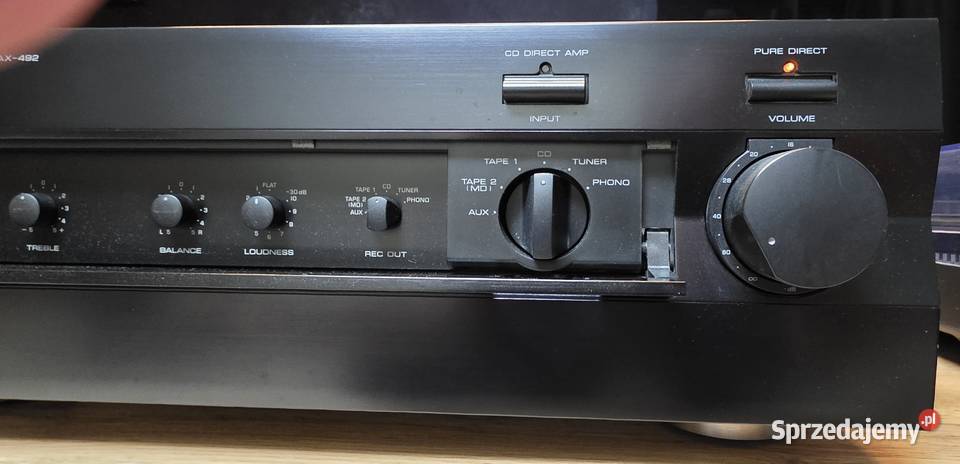 YAMAHA AX492 REWELACYJNY WZMACNIACZ STEREO Audio małopolskie Tarnów