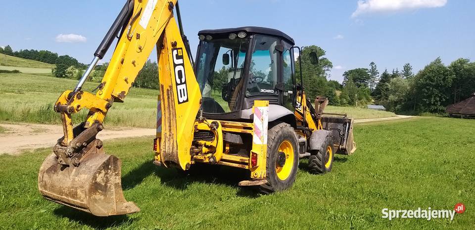 JCB 3CX pierwszy właściciel joystick z polskiego Nowy Sącz