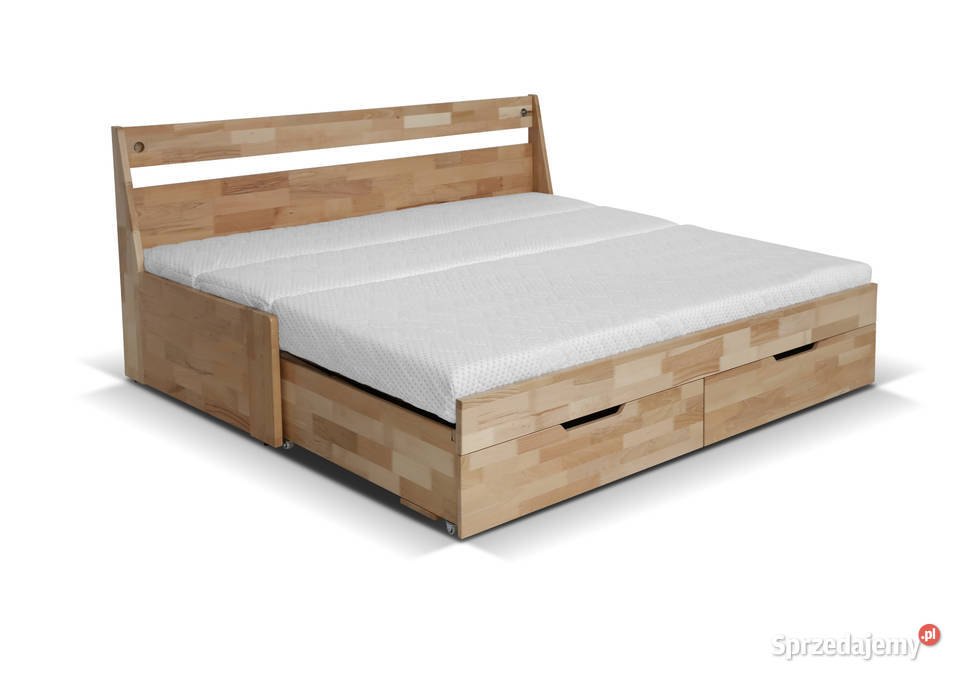 Łóżko drewniane bukowe Duo A 180200 92cm Łóżka mazowieckie Warszawa