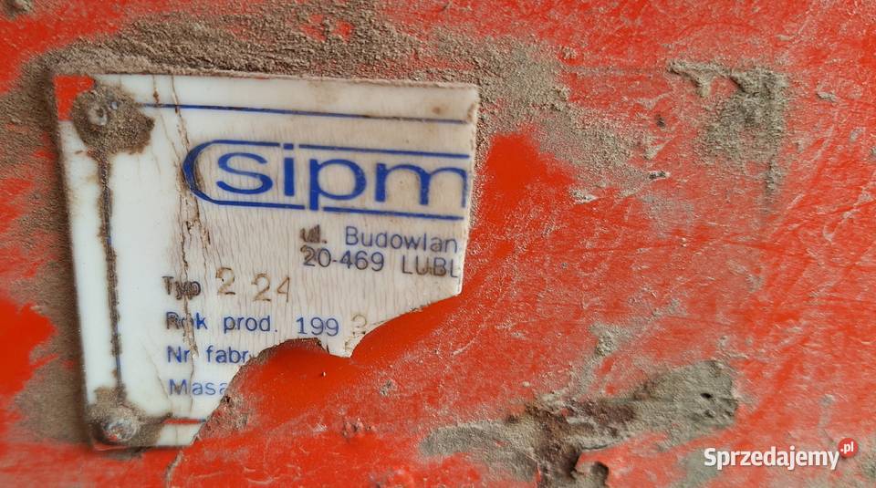 Prasa kostkująca SIPMA Z2241 Rybczewice Drugie