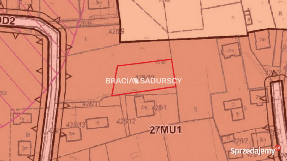 Działka 785m2 Gaj Gilówka szambo