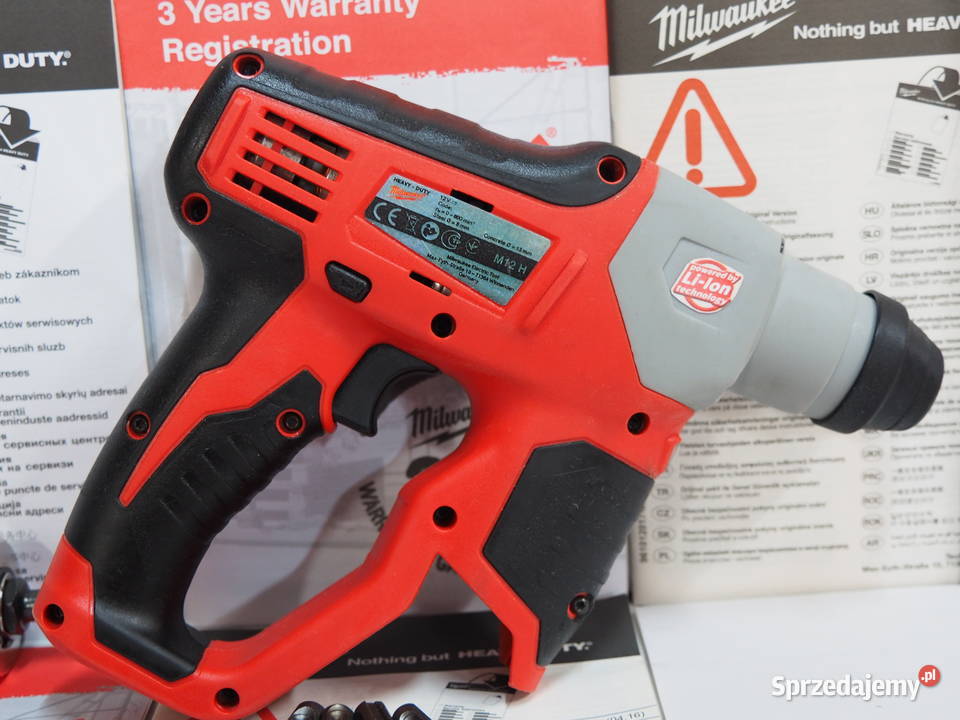 MILWAUKEE M12 H młotowiertarka młot 12v 108 Baszkówka sprzedam
