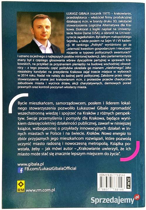 Kraków Nowa Energia Łukasz Gibała sprzedam