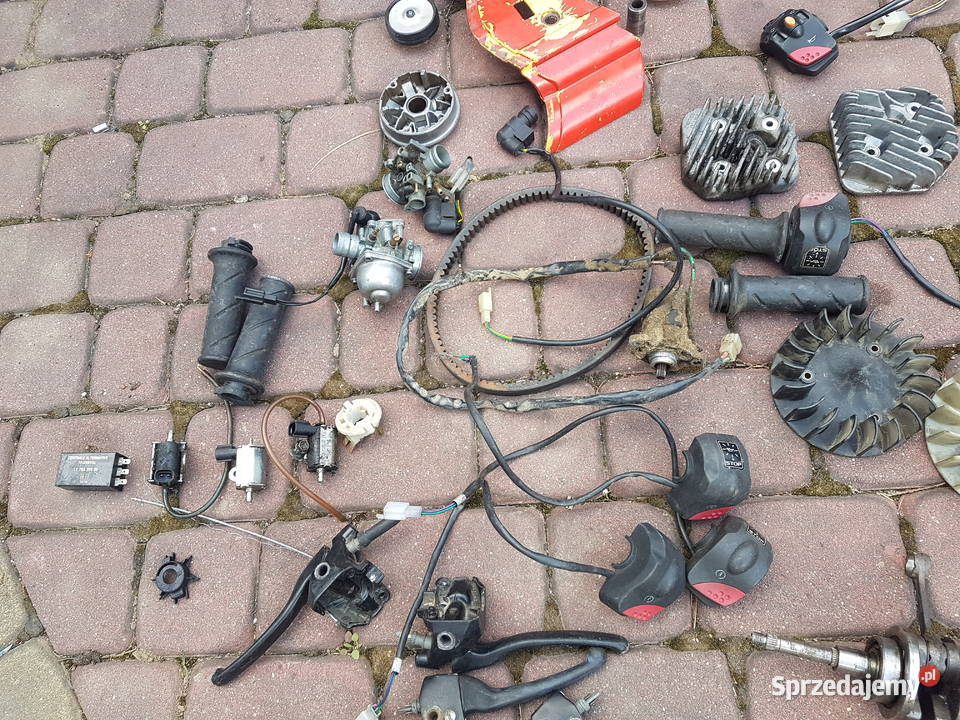 Komplet części peugeot ludix vivacity TANIO małopolskie Stary Sącz