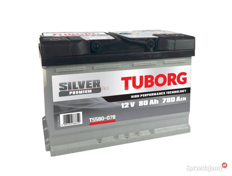 Akumulator Tuborg Silver 12V 80Ah 780A Olsztyn