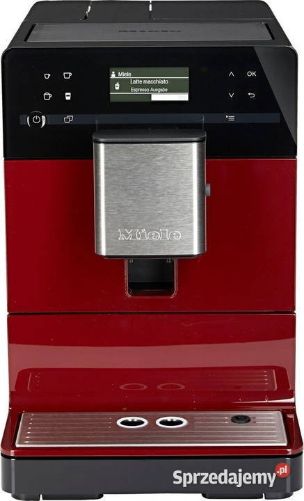 MIELE 5300 EKSPRES DO KAWY Bordowy Kawiarka Gryfów Śląski