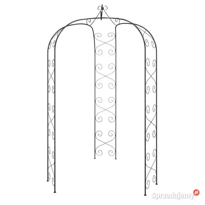Pergola ogrodowa czarna 180x255 stalowa WM319351 mazowieckie Warszawa sprzedam