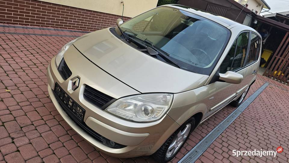 Renault Scenic II 19 130 2007r Automat Panorama