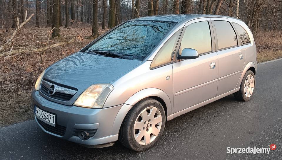 Opel Meriva 17 TDCi ekonomiczne auto zadbane Rok produkcji 2007 Opel Bronikowo