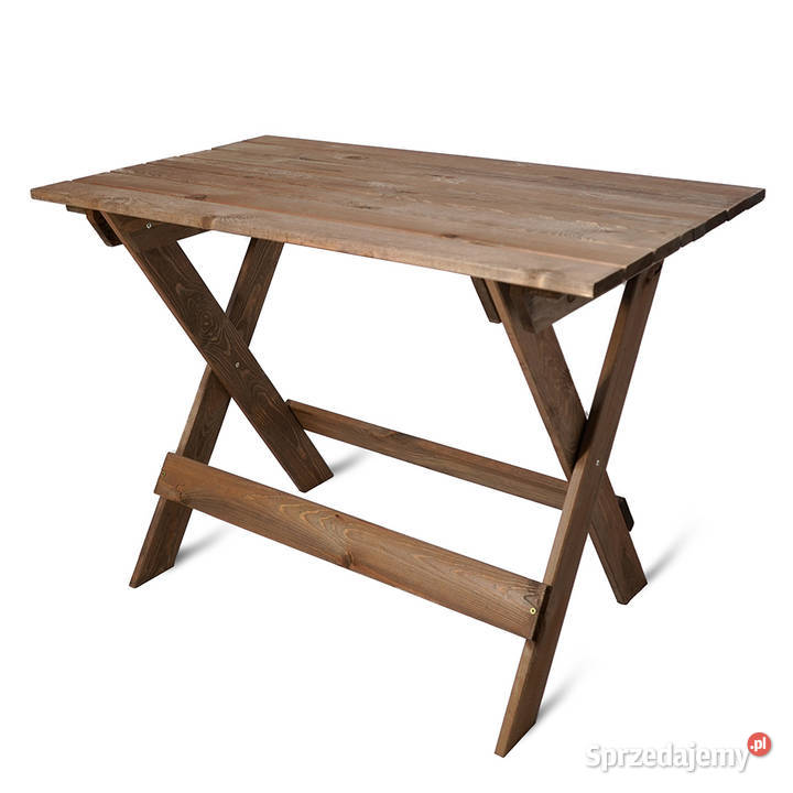 Stół Ogrodowy Drewniany Rozkładany Pojemny Na Stoły i stoliki ogrodowe Elbląg