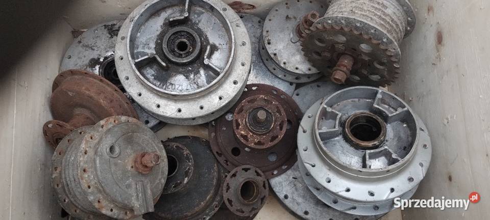 Piasty kół do motocykli z epoki PRL Nowy Sącz