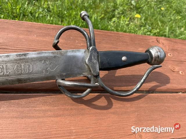 Miecz rycerski Colada Del Cid TOLEDO Hiszpania Mrągowo